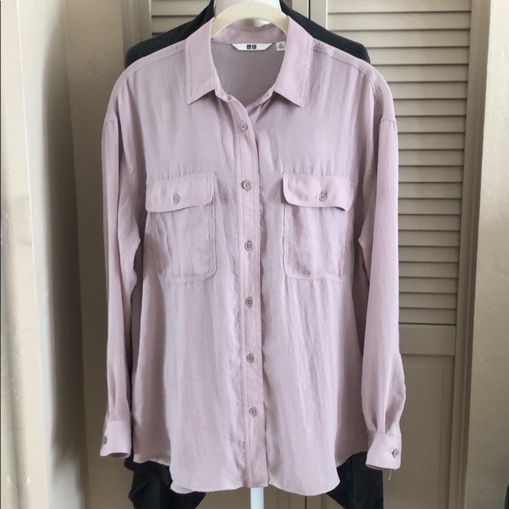 Uniqlo boyfriend style shirt XS - Picture 2 of 4